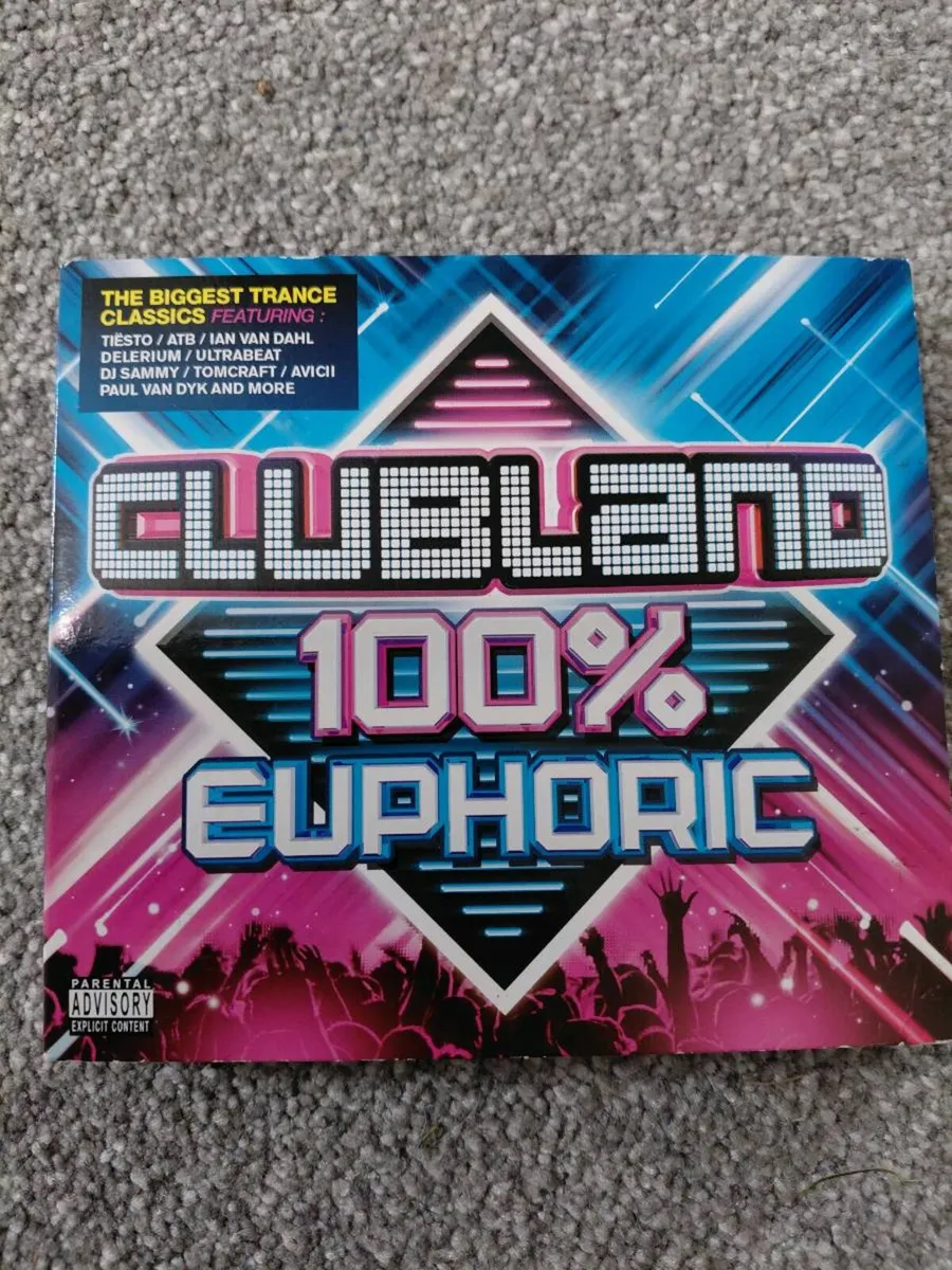 Clubland 100% Euphoric cds - Image 1