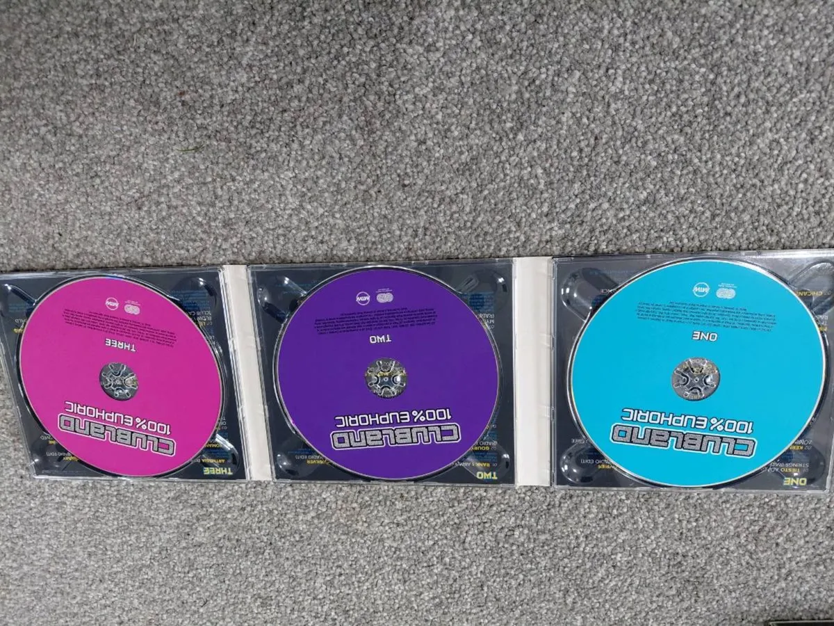 Clubland 100% Euphoric cds - Image 3