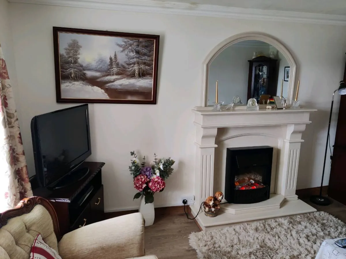 Marble fireplace - Image 1