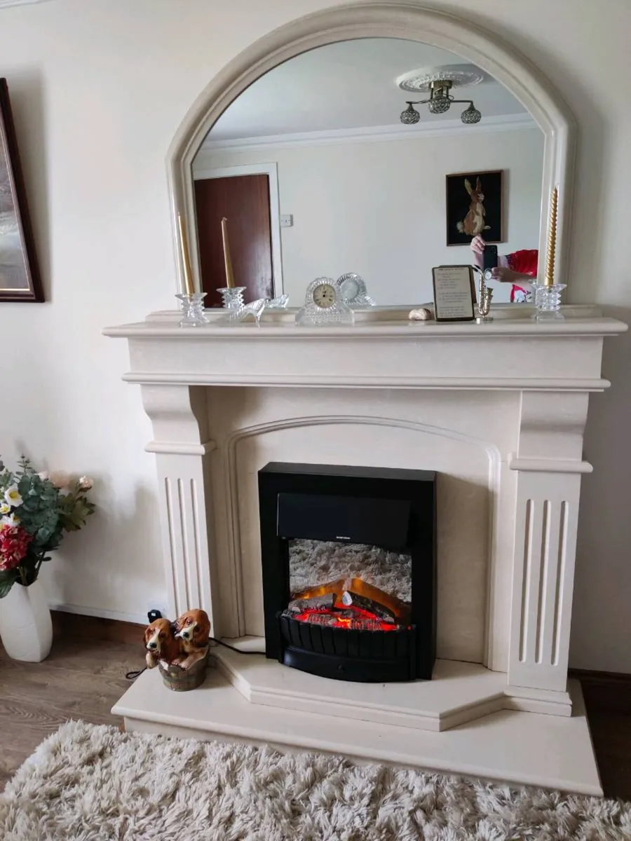 Marble fireplace - Image 2