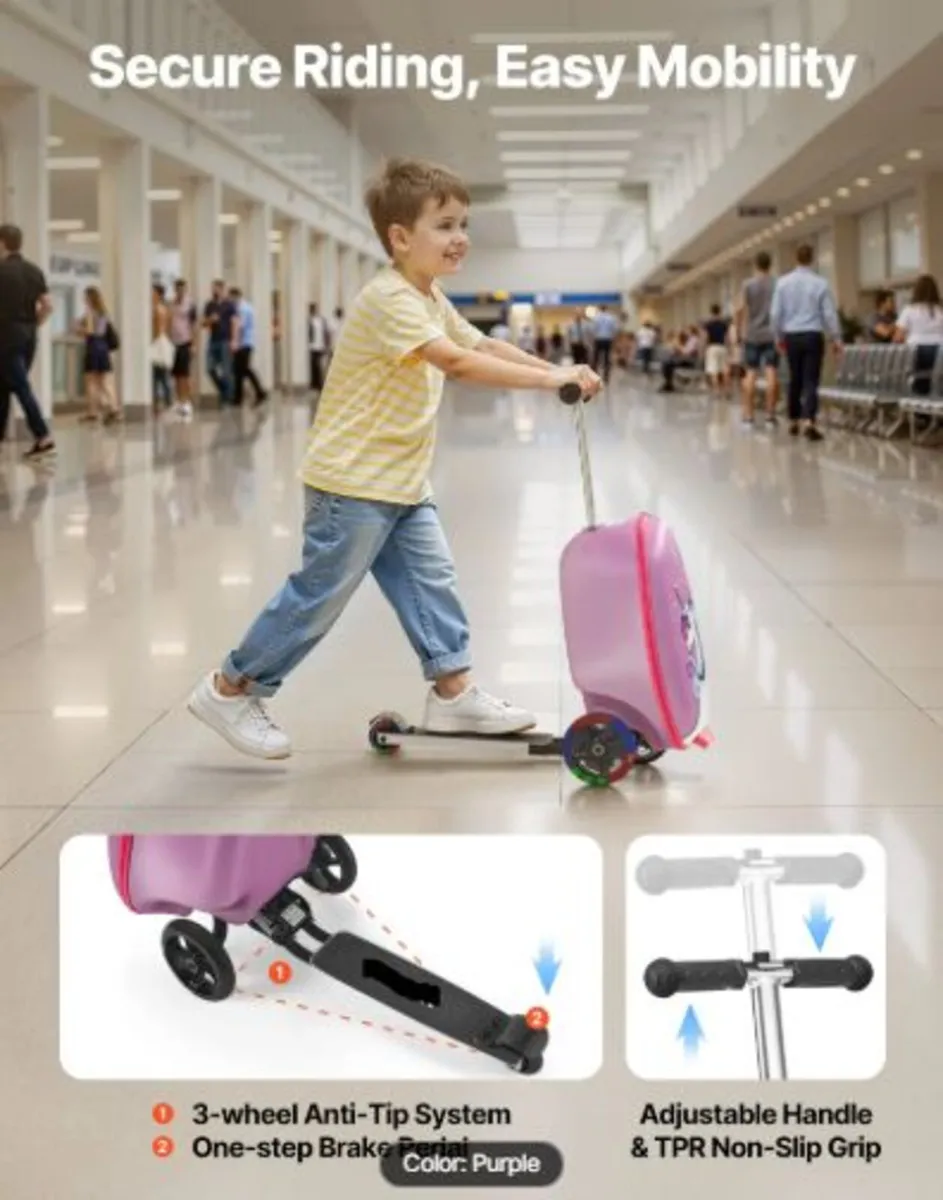 Ride-on Luggage, 20 L Capacity, 20 Inches Kids - Image 4