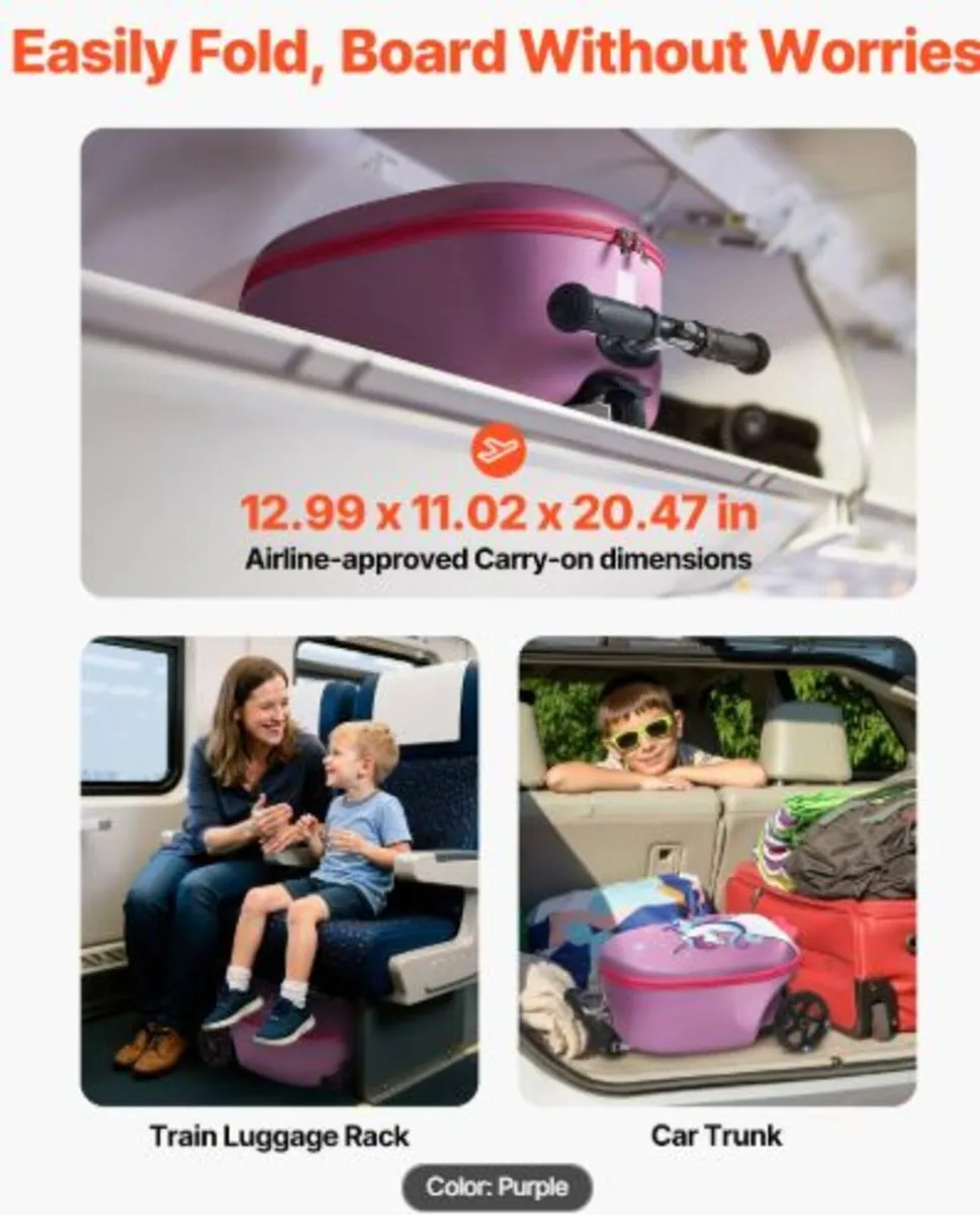Ride-on Luggage, 20 L Capacity, 20 Inches Kids - Image 3