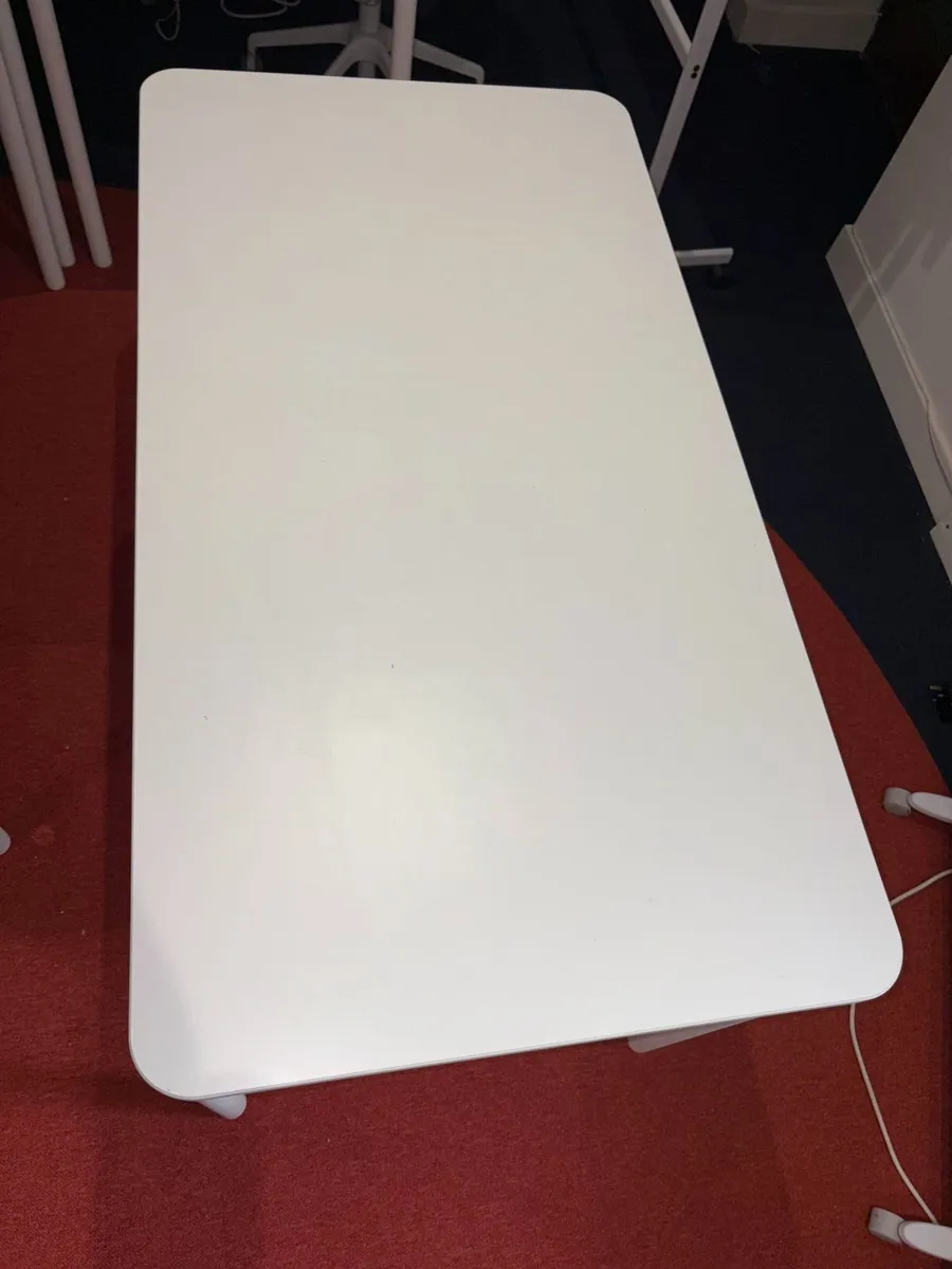 IKEA Office Furniture Set – 4 desks + 6 chairs - Image 4