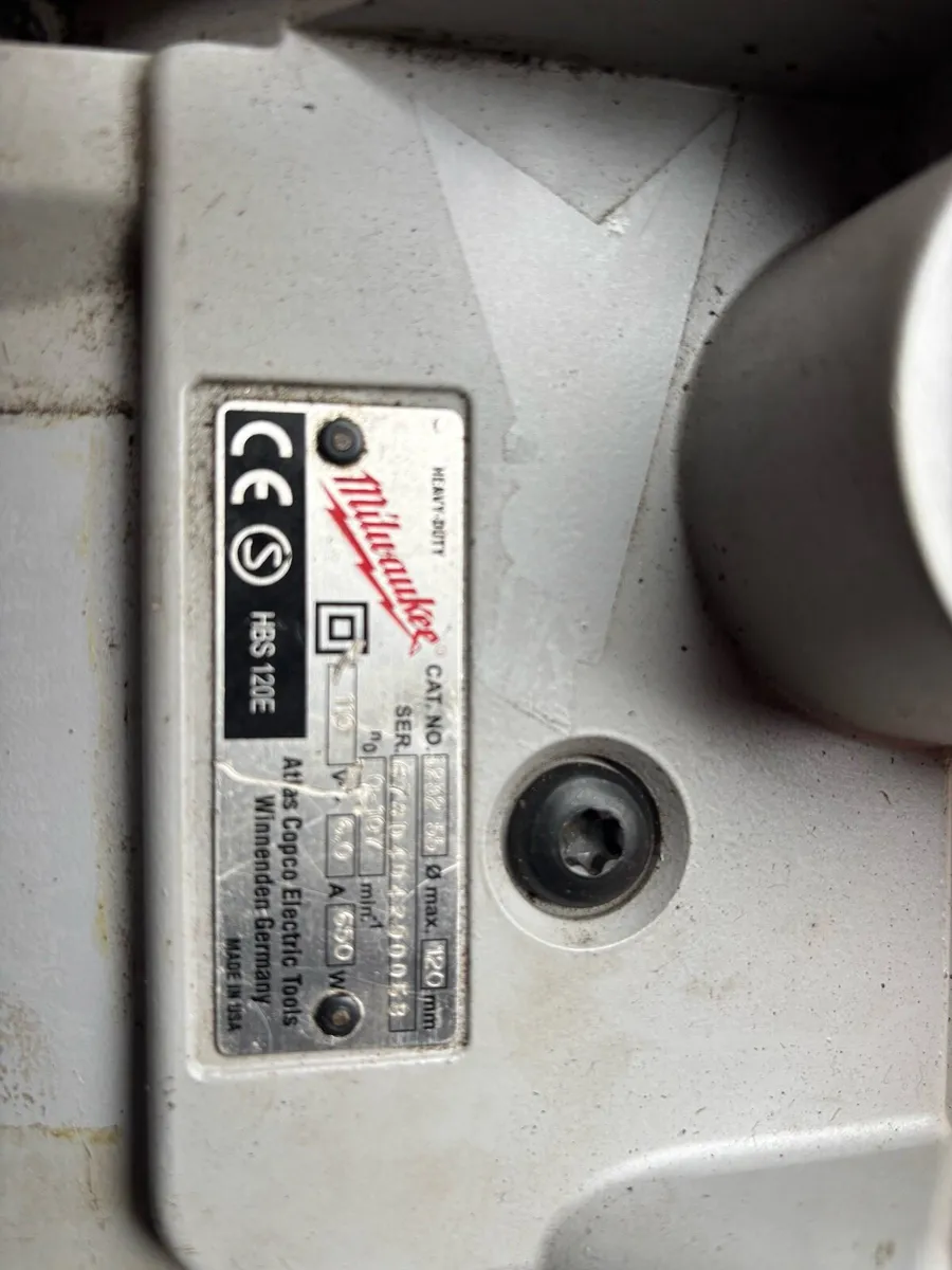MILWAUKEE BANDSAW. 110V - Image 4