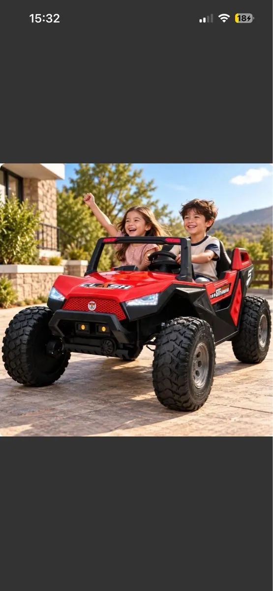 Clash XL 24V Electric Ride On Buggy - Image 1