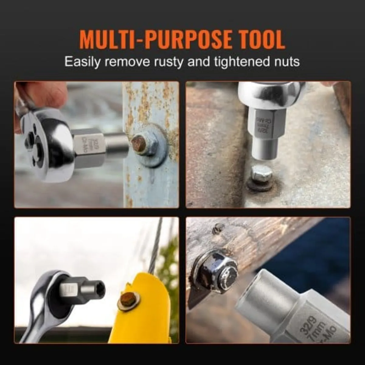 Bolt Extractor Set, 29-Piece Bolt and Nut Remover - Image 4