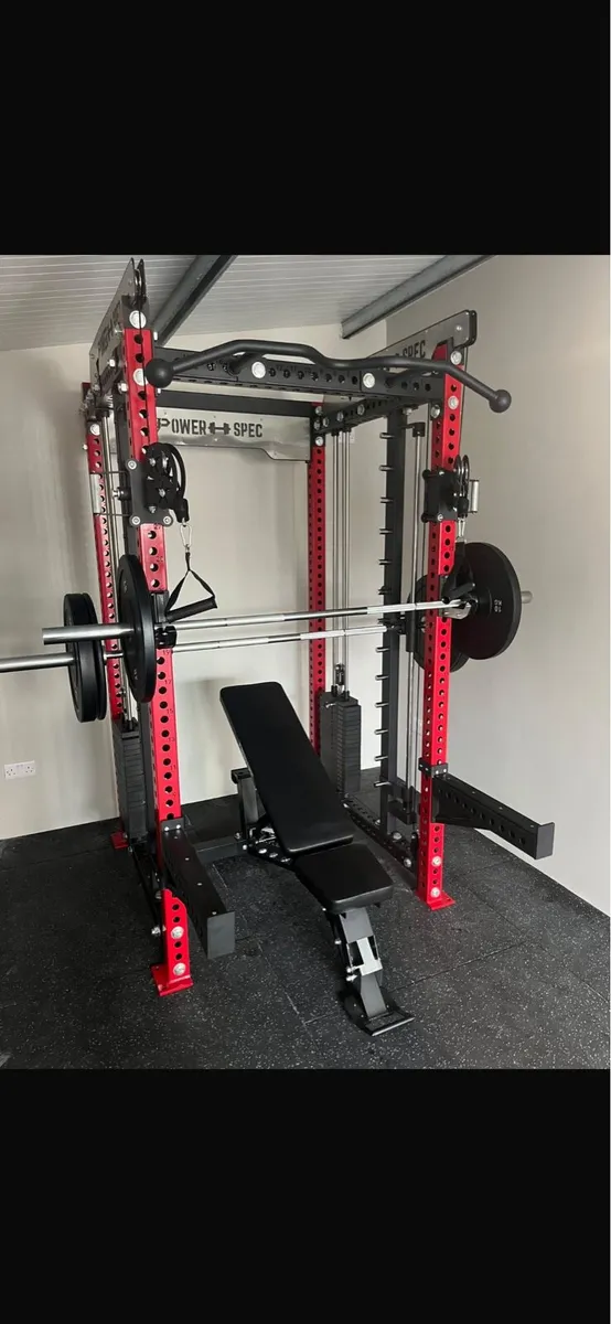 Smith Machine/Functional Trainer Rack-100kg Stack - Image 3