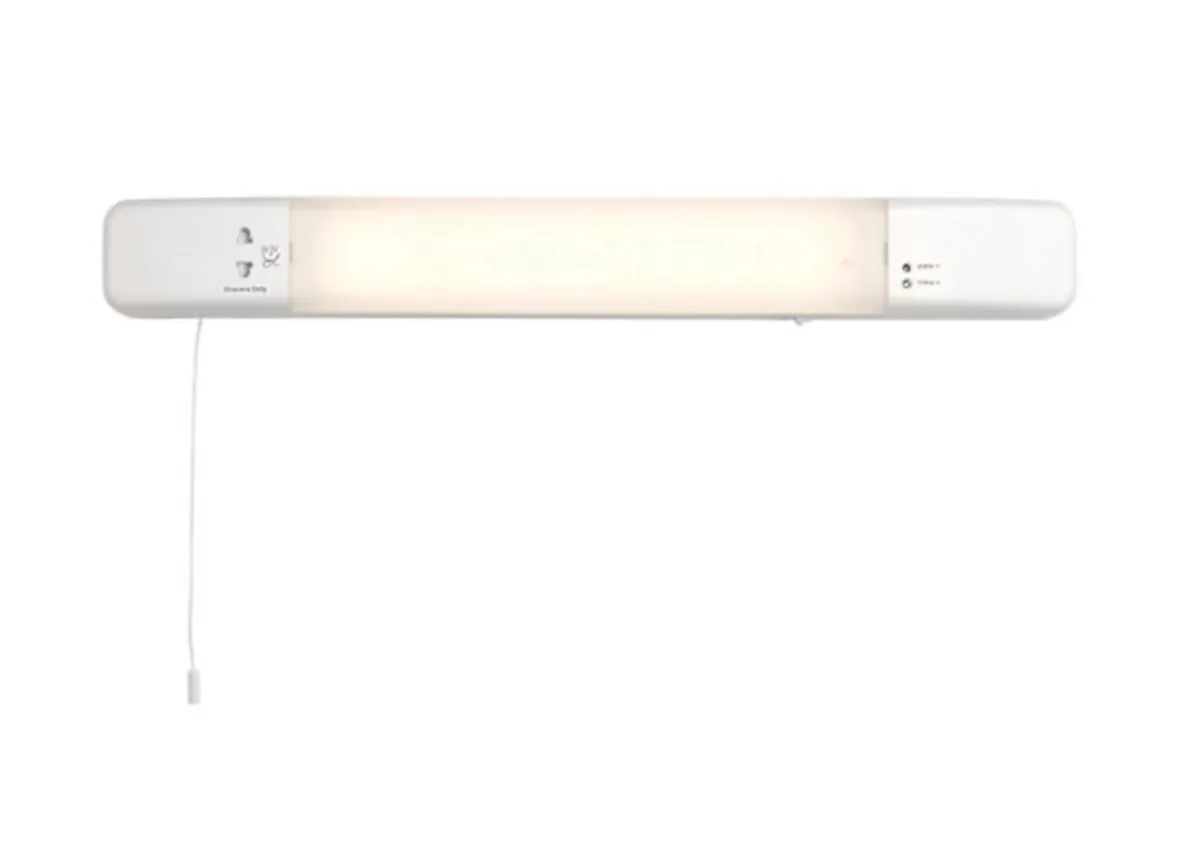 Bathroom light with shaver socket - Image 3