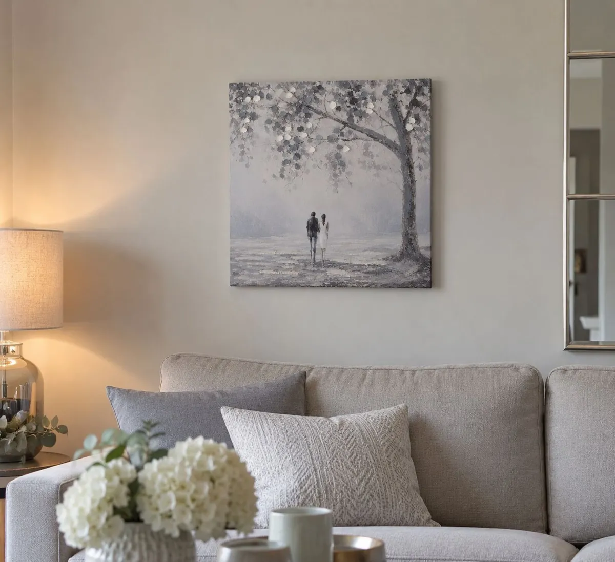 Beautiful 50x50 cm Wall Art – Hand-Finished – €20 - Image 1