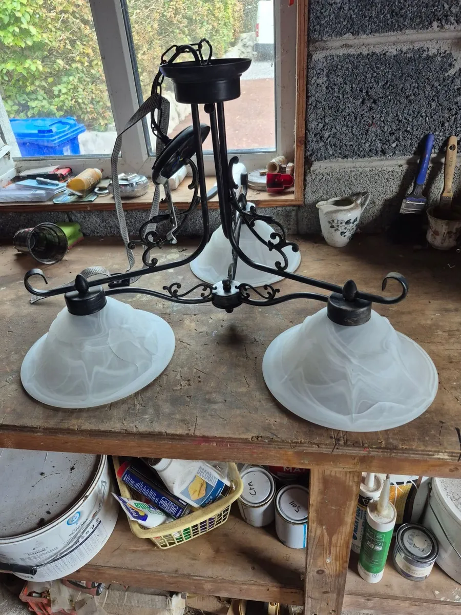 Wrought Iron Chandeliers - Image 3