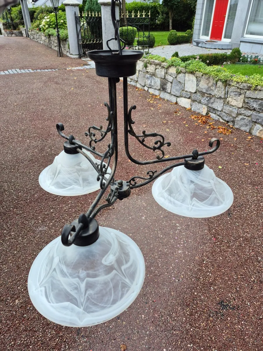Wrought Iron Chandeliers - Image 4