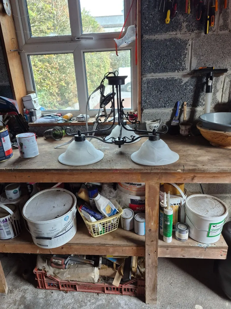 Wrought Iron Chandeliers - Image 2