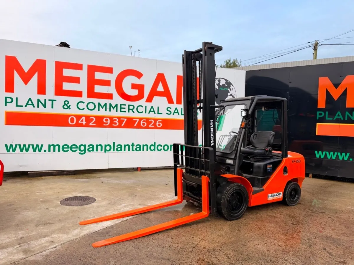 Hangcha XF35D 3.5 Ton  Forklift  14.7ft Lift  6ft - Image 2
