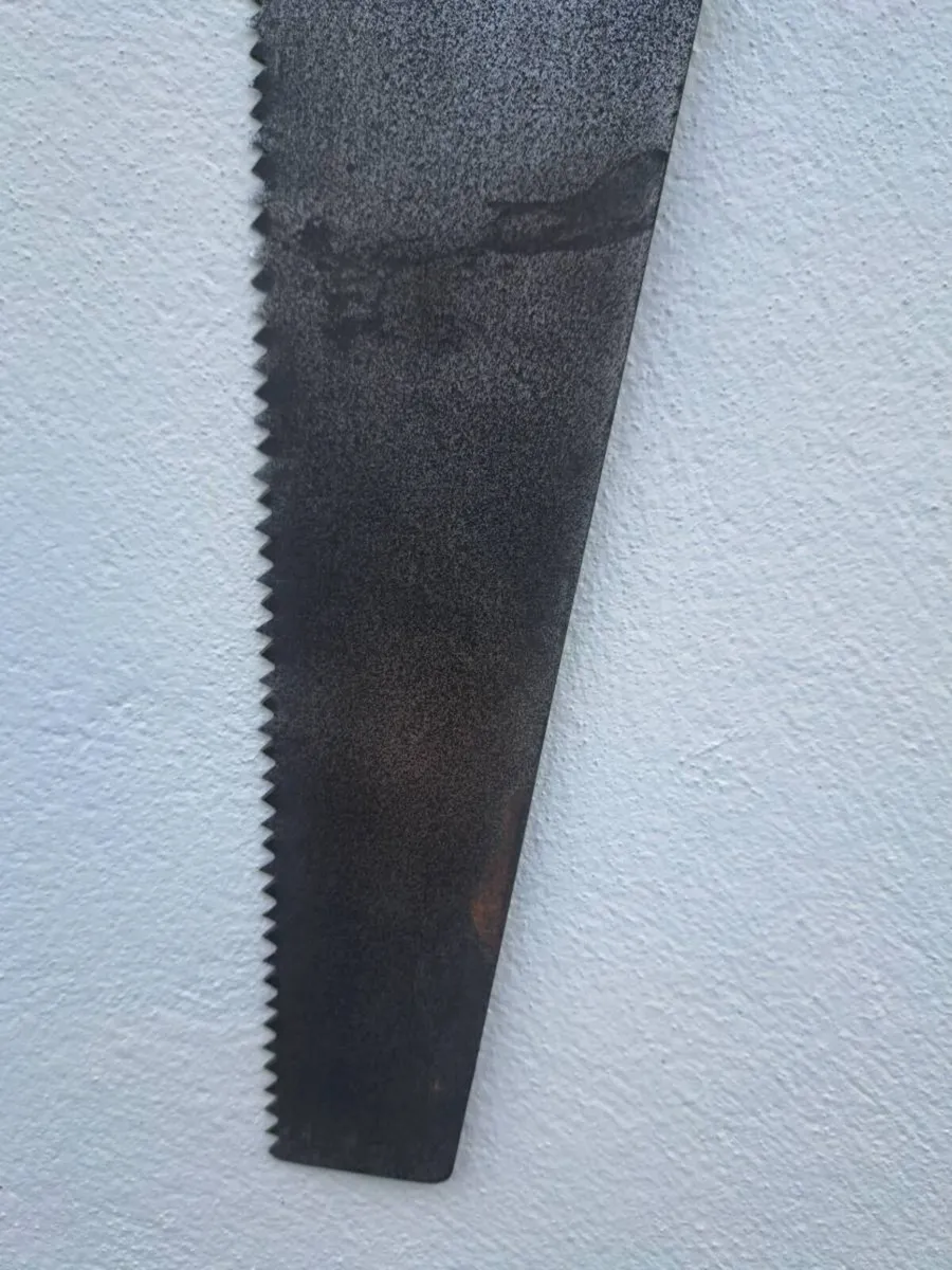 Old original hand saw - Image 4