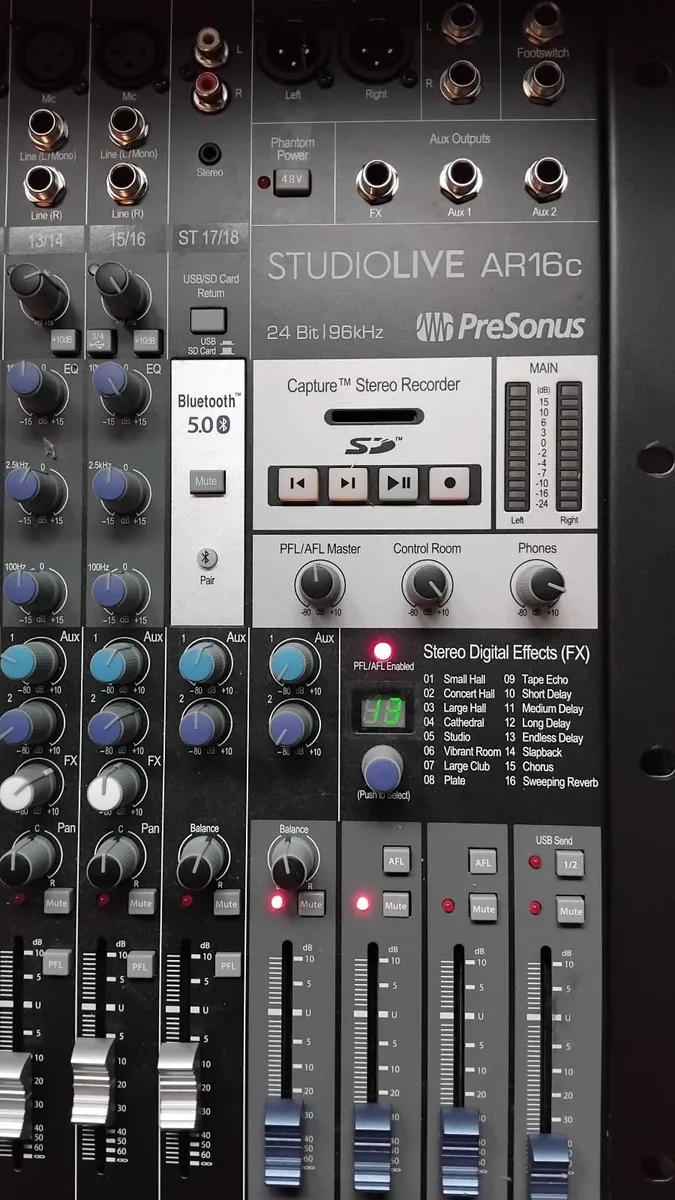 PreSonus StudioLive AR16c hybrid analog/digital mi - Image 3