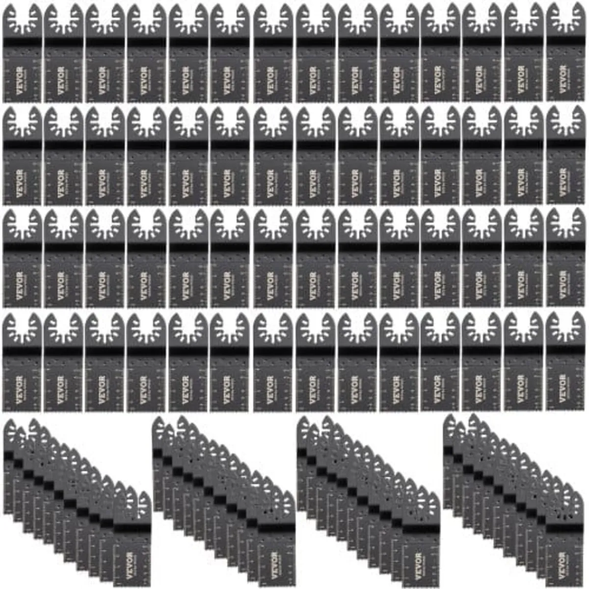 100PCS Oscillating Saw Blades, Quick Release Multi - Image 1