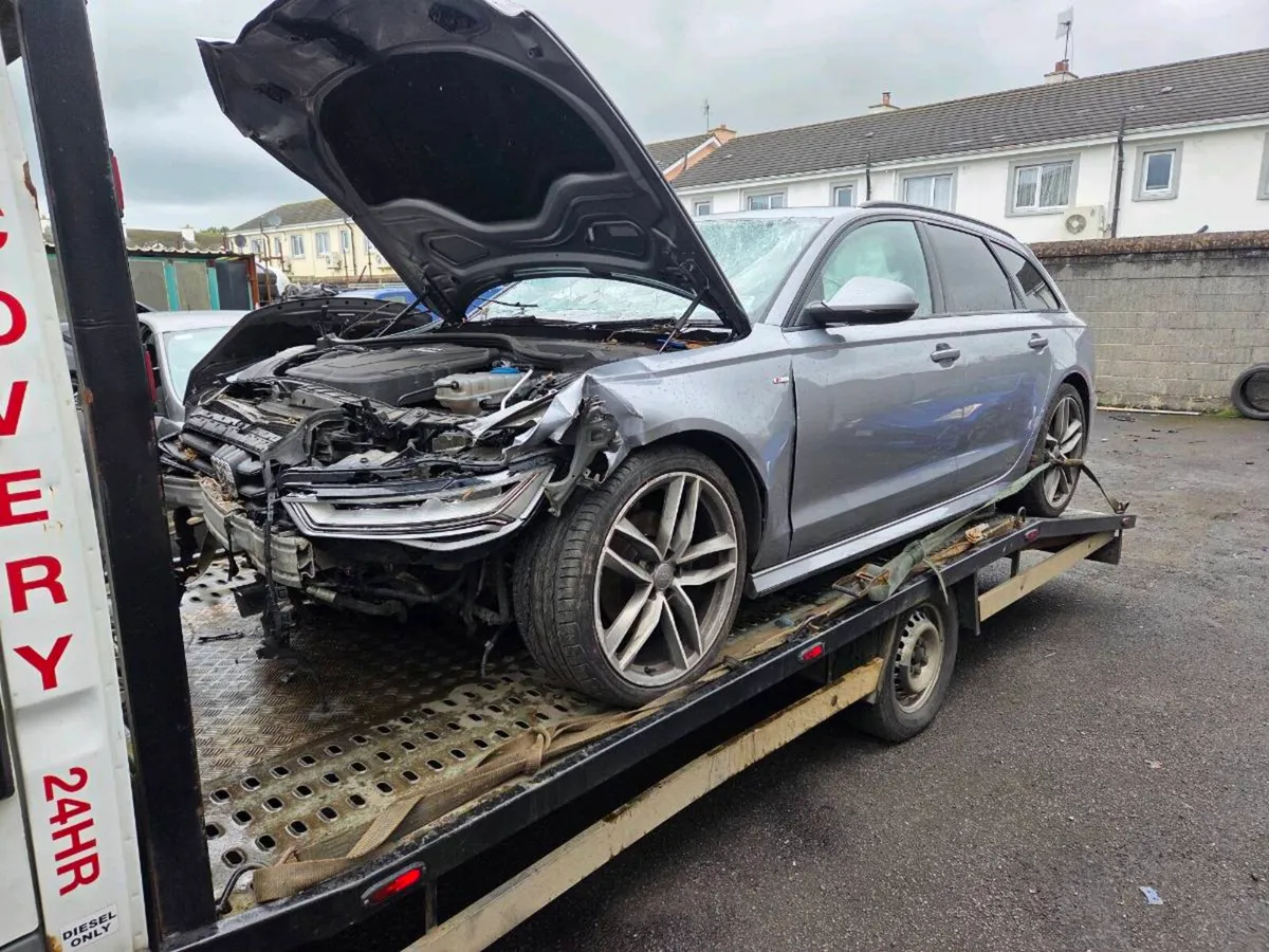 2016 Audi a6 s line Auto2 black edition for parts - Image 2