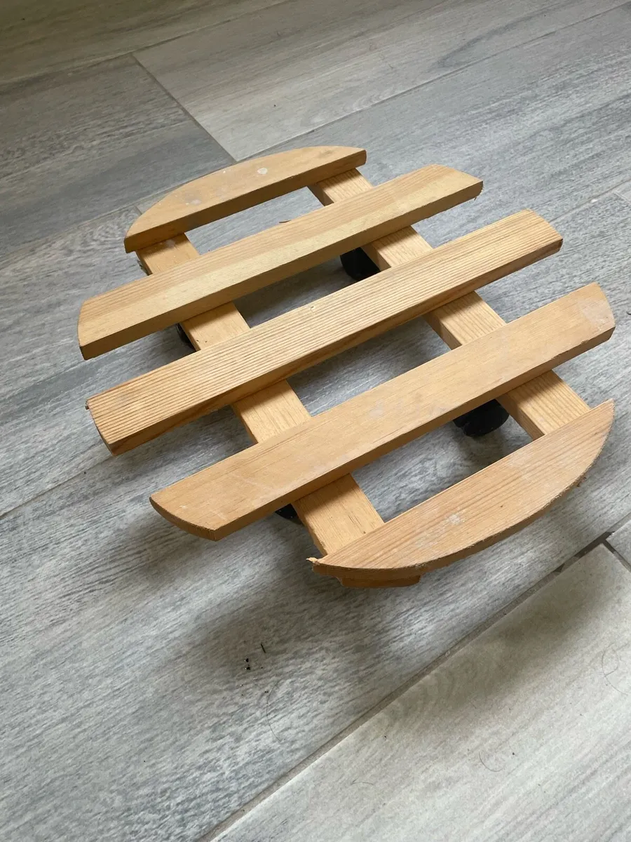 Wooden Plant Stand - Image 1