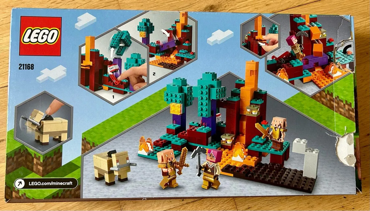 Lego Minecraft - The Warped Forest - 21168 - Image 2