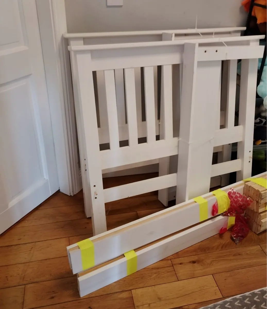 Single Wooden Bed - Image 3