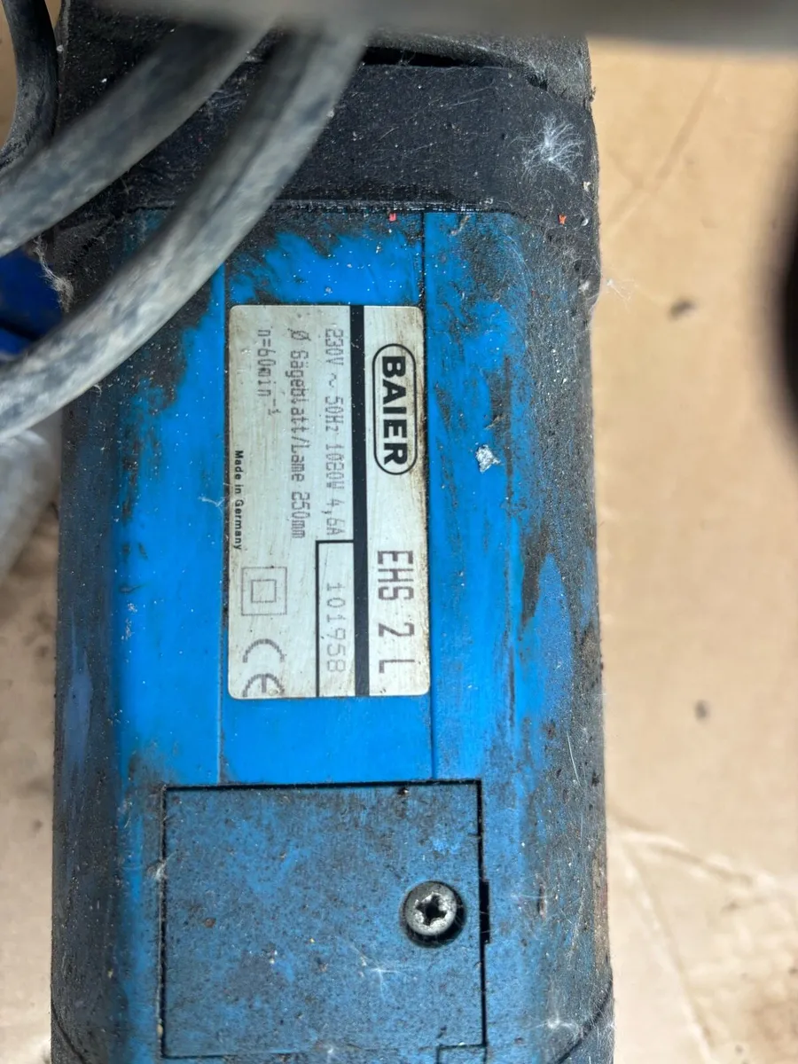 STEEL CUTTER SAW ‘BAIER’ - Image 4