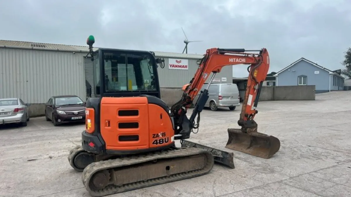 2017 Hitachi ZX U 48 - Image 3