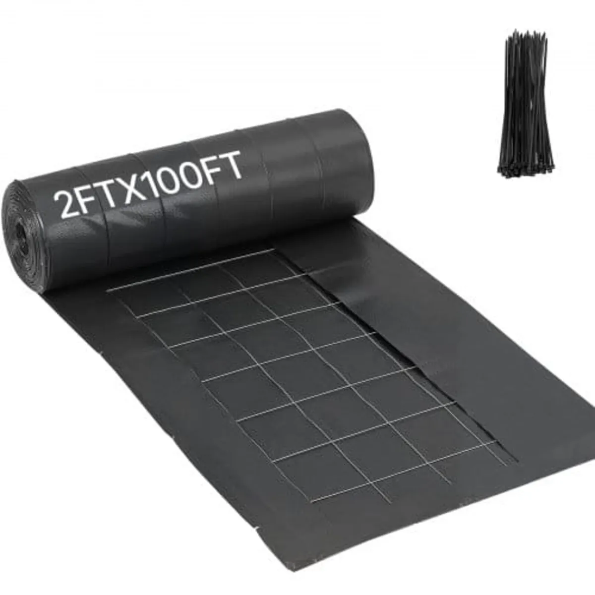 Silt Fence Fabric Rolls, 0.6×30.5 m Backed Wire Si - Image 1