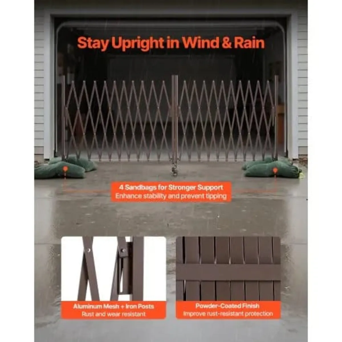 Double Expandable Barricades, 8.18m Expandable Saf - Image 3