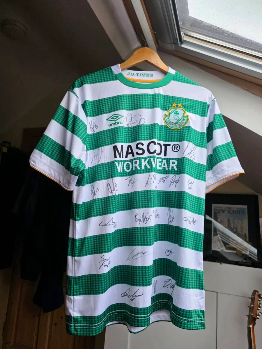 2023 Shamrock Rovers Signed Jersey - Image 1