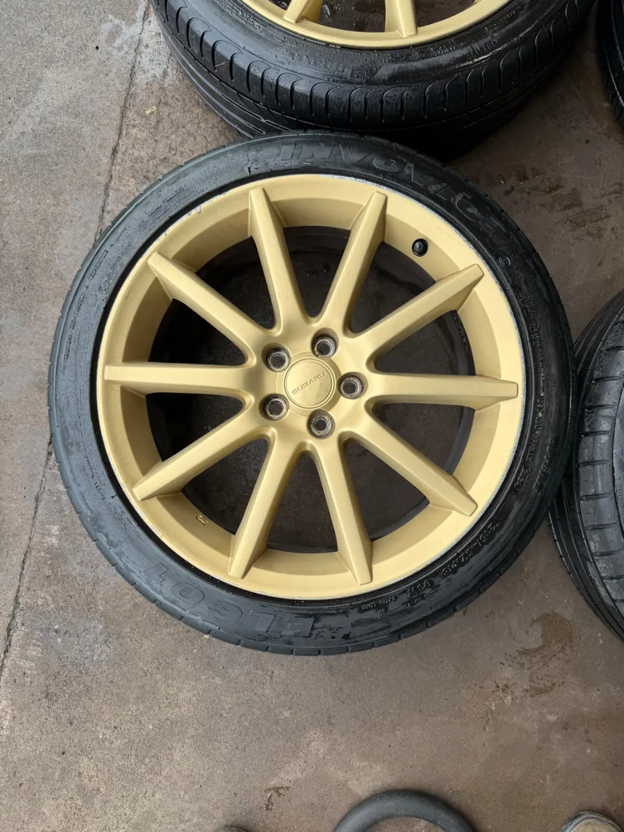 18inch Subaru alloy wheels - Image 3