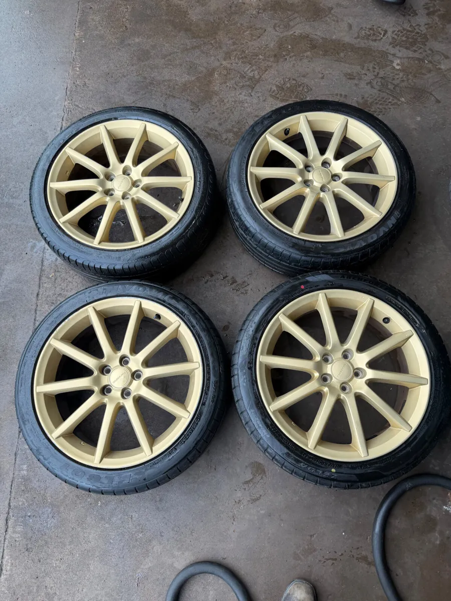 18inch Subaru alloy wheels - Image 1