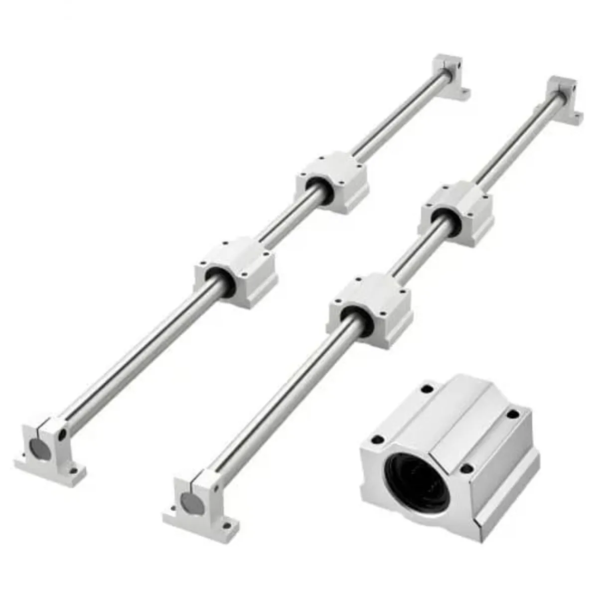 Linear Rail Kit, SFC25, 2Pcs 1000 mm (39.4 inch) L - Image 1
