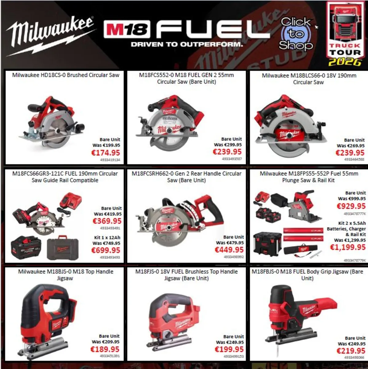Milwaukee Truck Tour Discounts - Image 2
