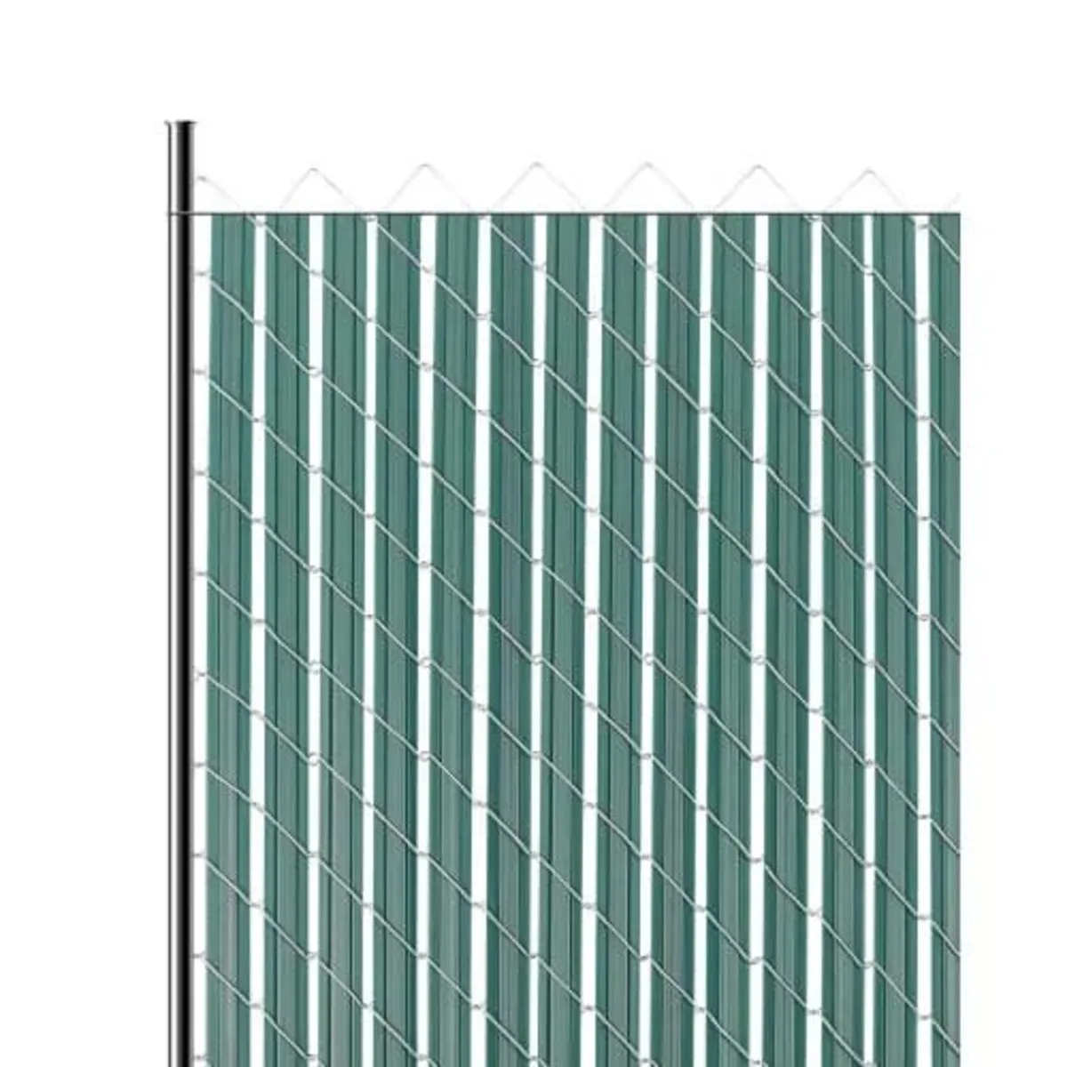 Bottom Locking Privacy Slats, Double-Wall Vertical - Image 1