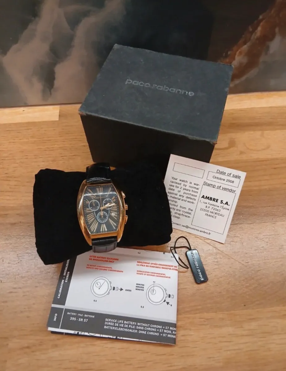 Paco Rabanne Watch - Image 1