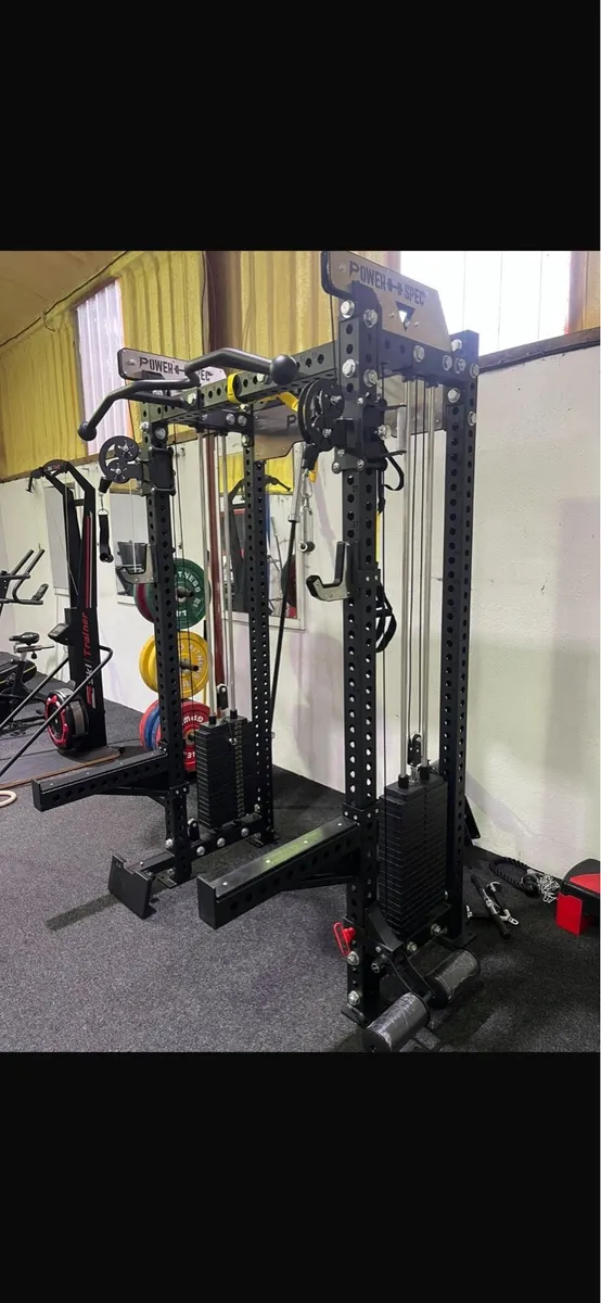 Smith Machine/Functional Trainer Rack-100kg Stack - Image 4