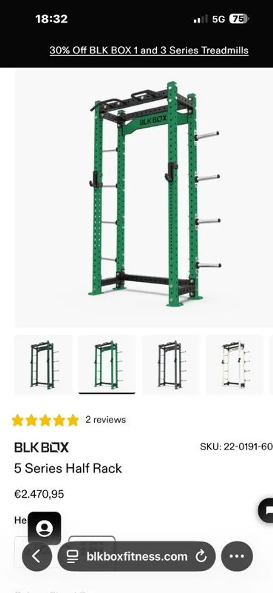 Unbelievable Gym Set, Rack Alone Was 2400 Euro New, Selling Entire Set Below For 1100 Euro!!!! - Image 2