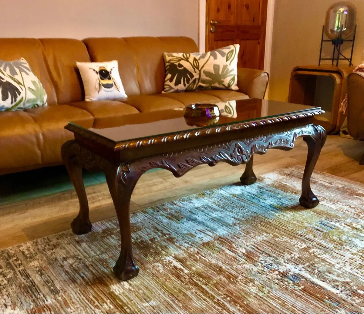 Antique Coffee Table - Image 3