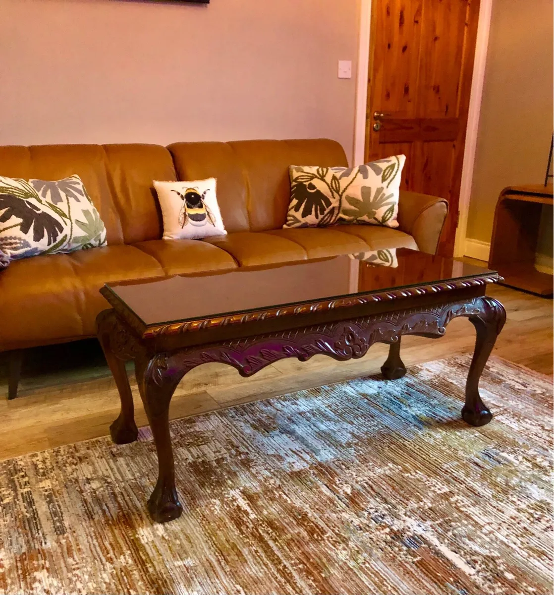Antique Coffee Table - Image 4