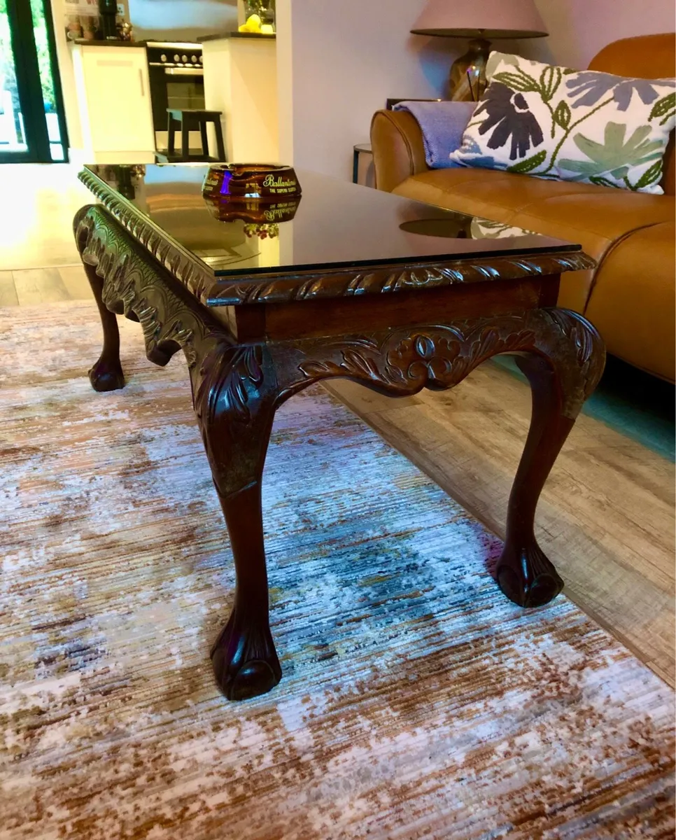 Antique Coffee Table - Image 2