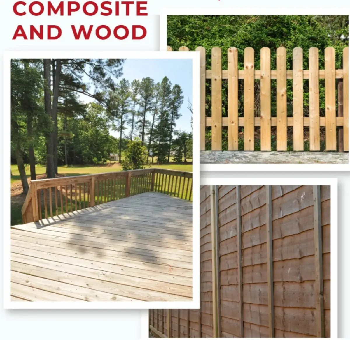 Composite decking, fencing, shiplap - Image 4