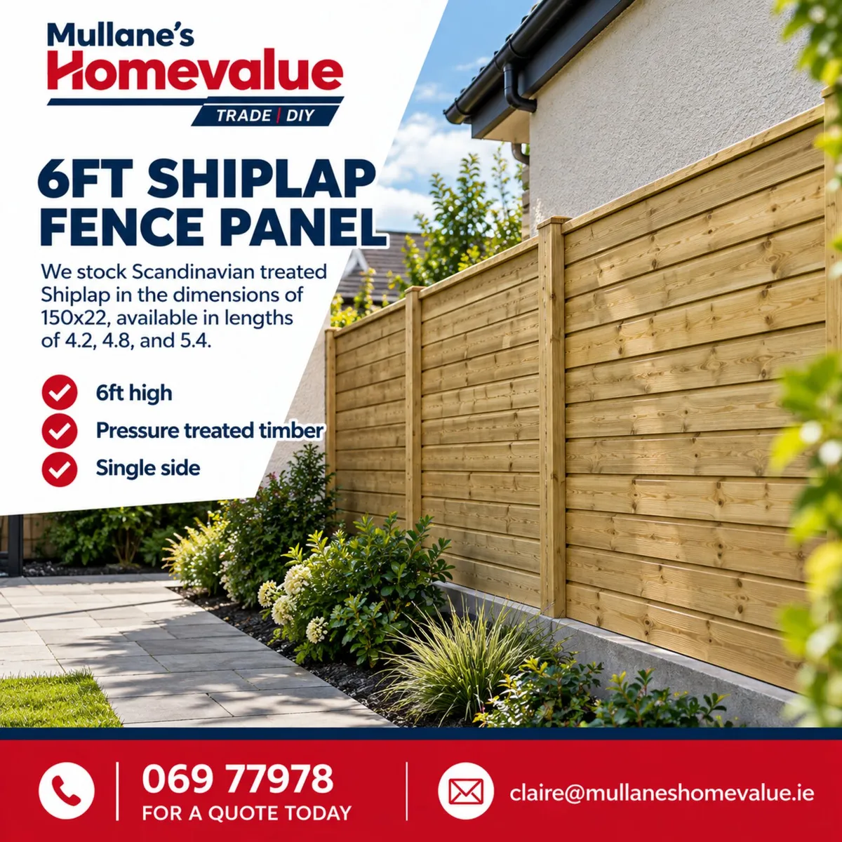 Composite decking, fencing, shiplap - Image 2