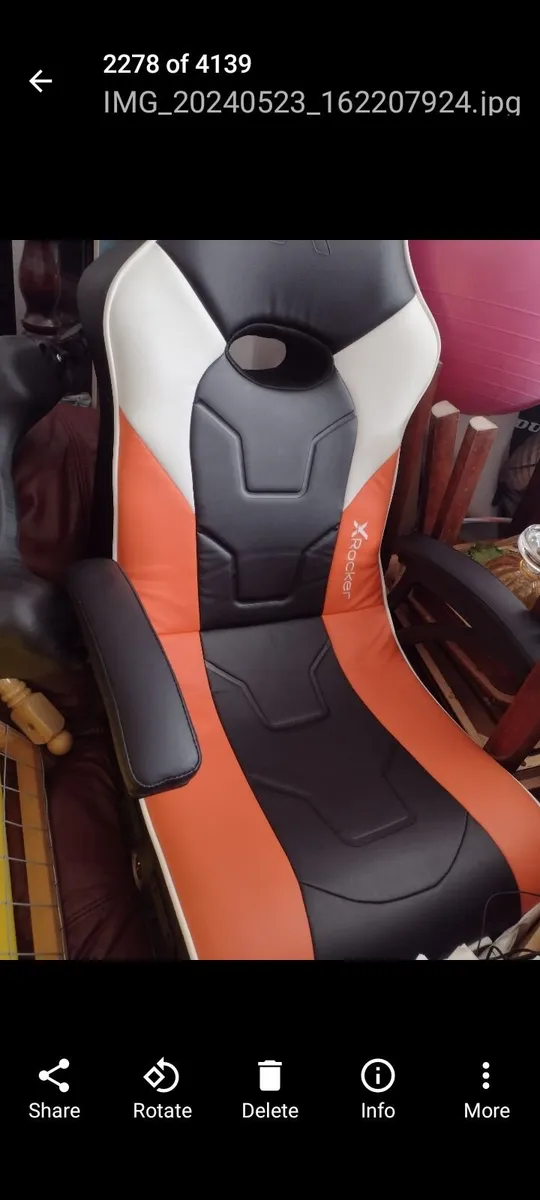 As new XRocker gaming chair - Image 2