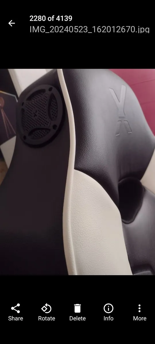 As new XRocker gaming chair - Image 3