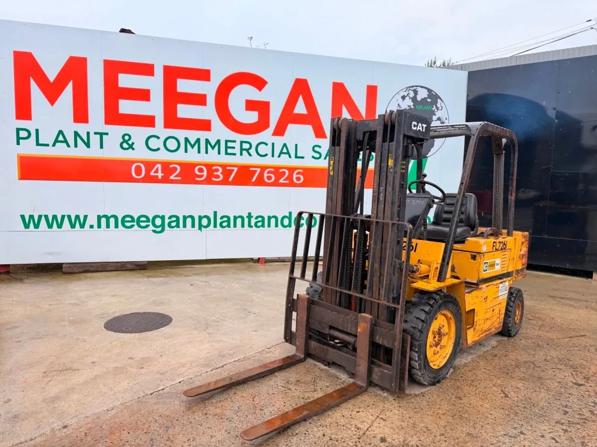 Caterpillar 2.5 Ton Diesel Forklift  Container Mas - Image 3