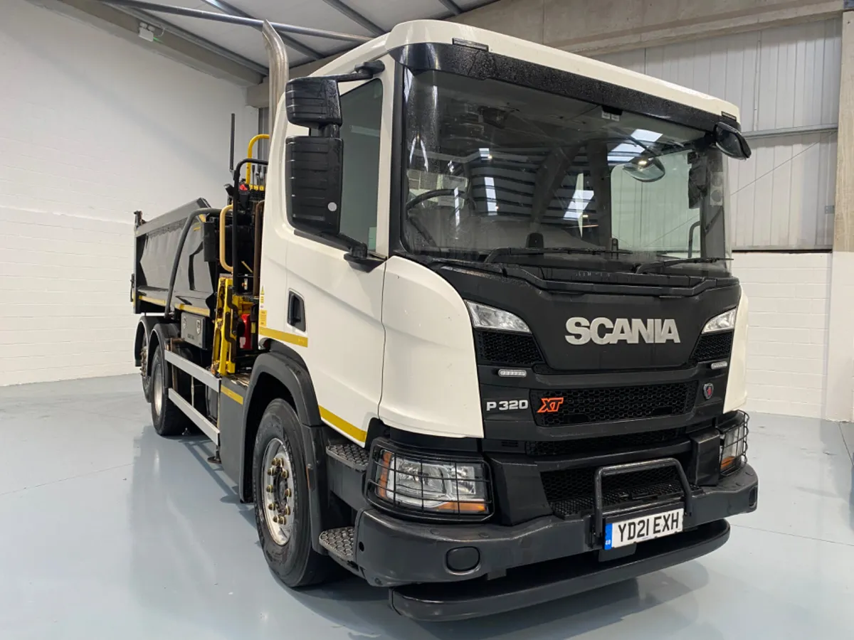2021 Scania P320 XT 6x2 Grab - Image 4