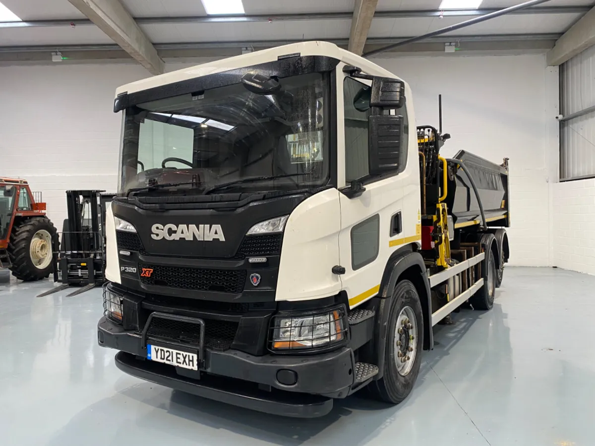 2021 Scania P320 XT 6x2 Grab - Image 1