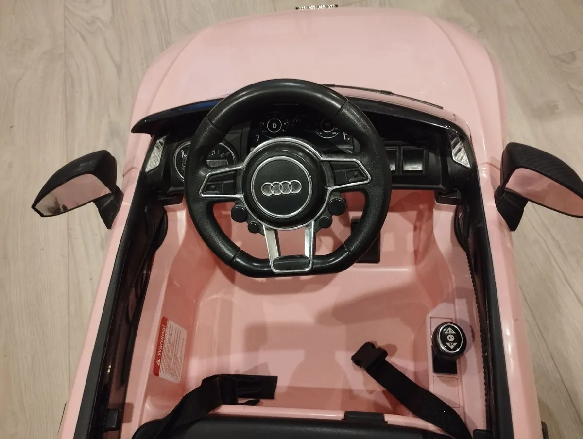 Kids Pink Audi R8 Spyder - Image 1