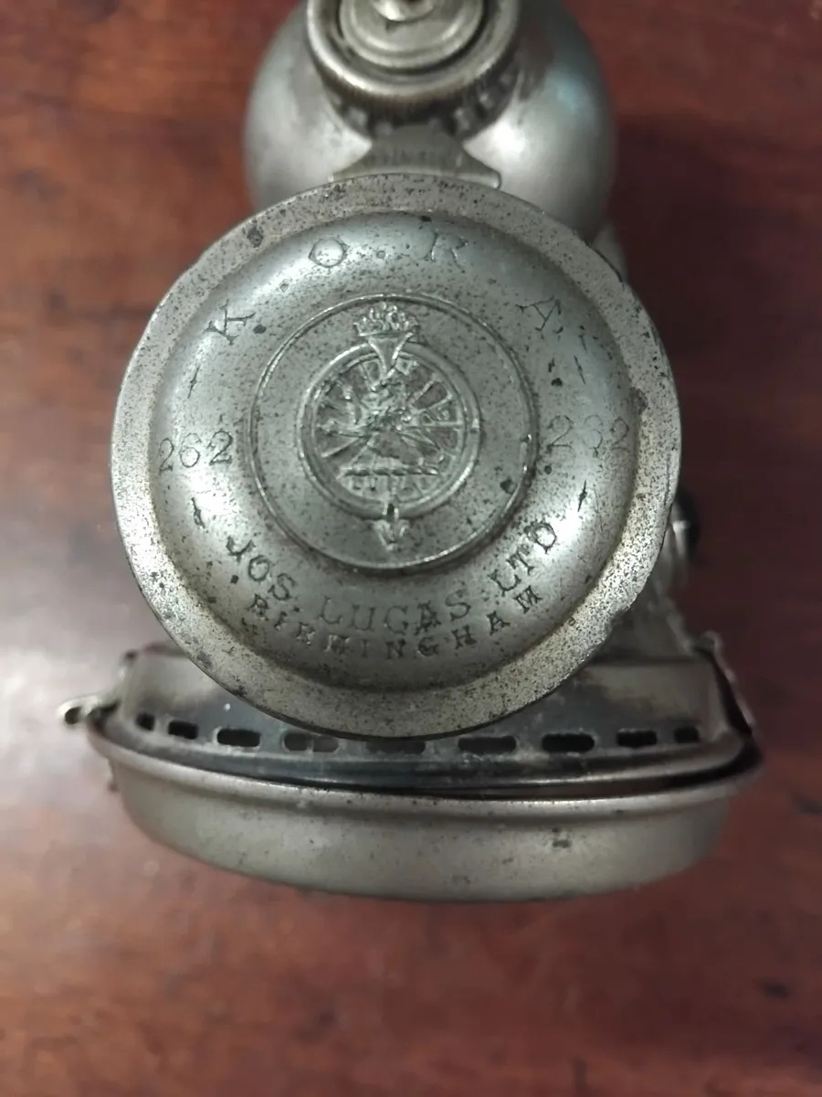 Vintage Lucas Carbide Lamp - Image 2