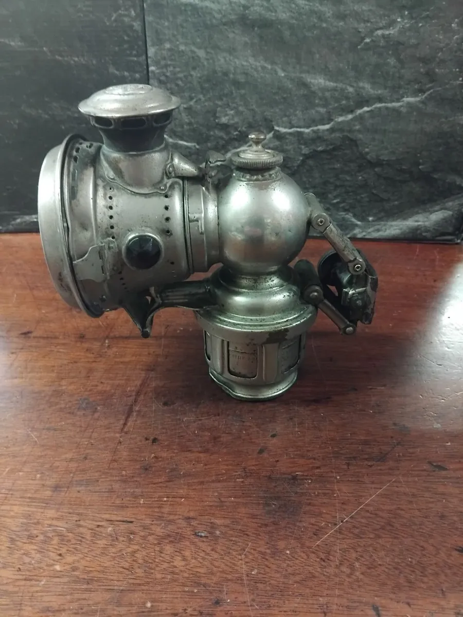 Vintage Lucas Carbide Lamp - Image 4